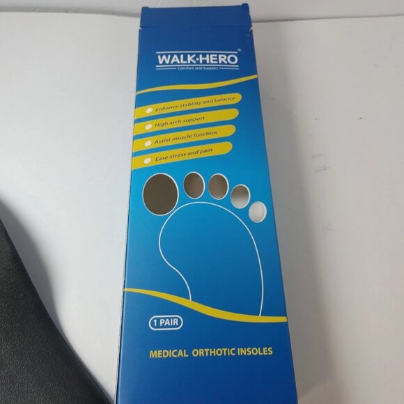 Plantar Fasciitis Insoles for Men Women - Orthotics Inserts, Shoe Insoles Arch S - Picture 7 of 8